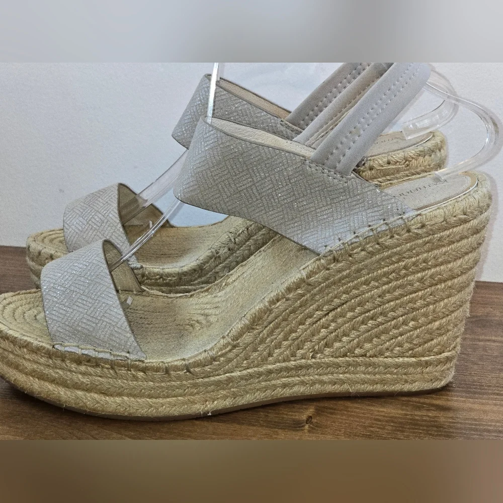 Katherine Kelly Orla Espadrilles Wedges Women's Size 11M